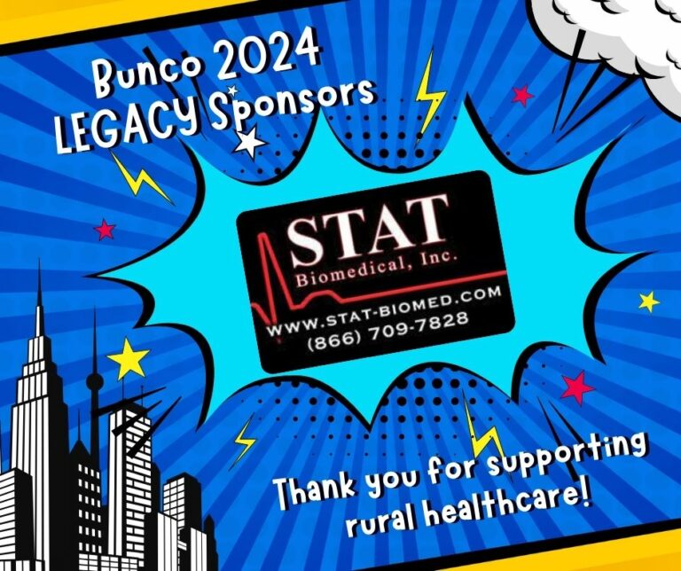 Thanks to STATBiomedical, Inc., for being Legacy Sponsors!