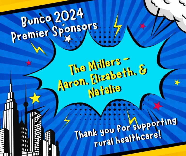 Shoutout to The Millers, Premier Sponsors!