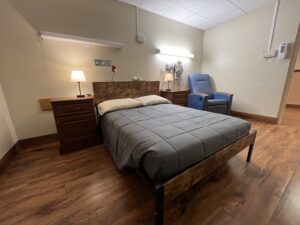 HMH Sleep Center room.